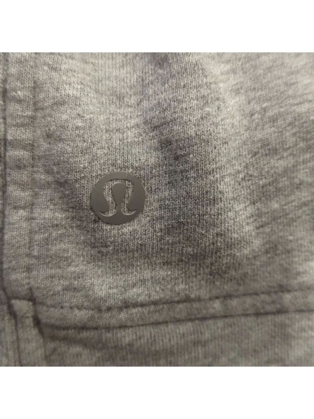 Lululemon Press Pause Crew Heathered Medium Grey